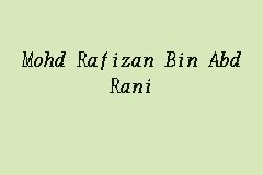 On jan 8, 2012, at 0:34, nasrulomaq@. Mohd Rafizan Bin Abd Rani, Advocate and solicitor in Shah Alam