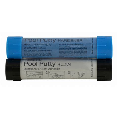 Atlas Minerals And Chemicals Inc 530317 14oz 2 Part Black Pool Epoxy Putty