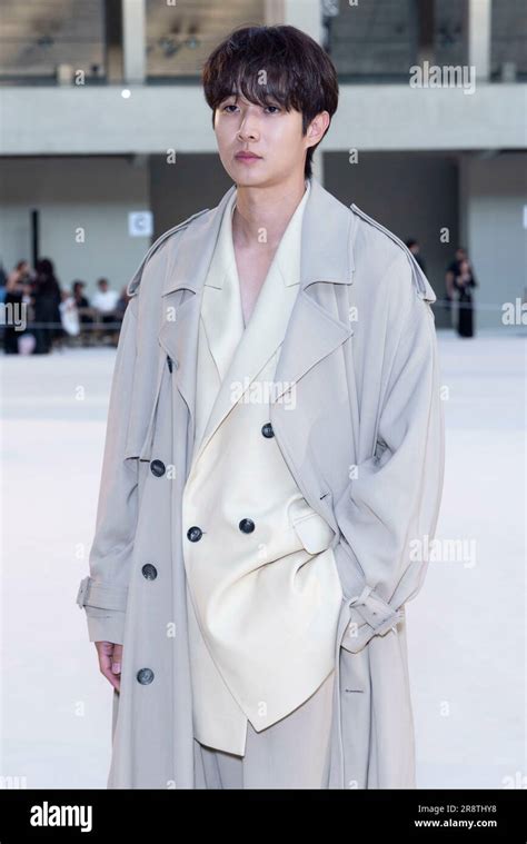 paris frankreich 22nd june 2023 wooshik choi attends ami alexandre mattiussi spring summer