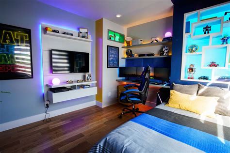 41 Teenage Gaming Bedroom Ideas Images