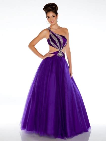Whiteazalea Ball Gowns 2013 Stunning Purple Ball Gown Prom Dresses