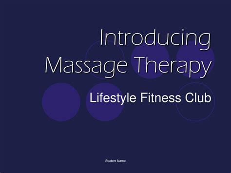 Ppt Introducing Massage Therapy Powerpoint Presentation Free Download Id2568149