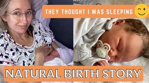 Positive Natural Birth Story Bradley Method Birth Transverse Baby