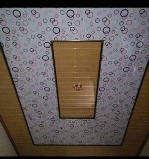 Pvc (polyvinyl chloride) ceiling panels are being widely used as a cladding material for the ceilings of residential and commercial buildings. HARGA PLAFON PVC MADIUN | Pvc ceiling design, House ...