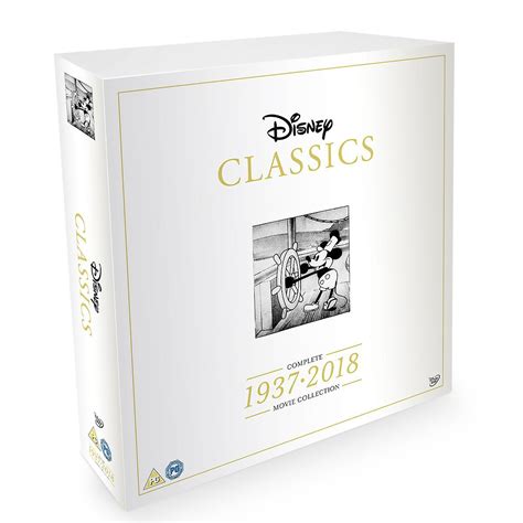Disney Classics Complete Dvd Box Set 1937 2018 Classic Disney Disney