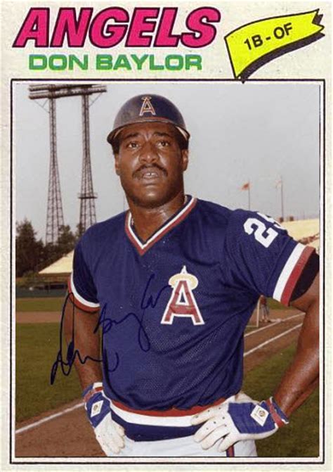 Don Baylor Society For American Baseball Research
