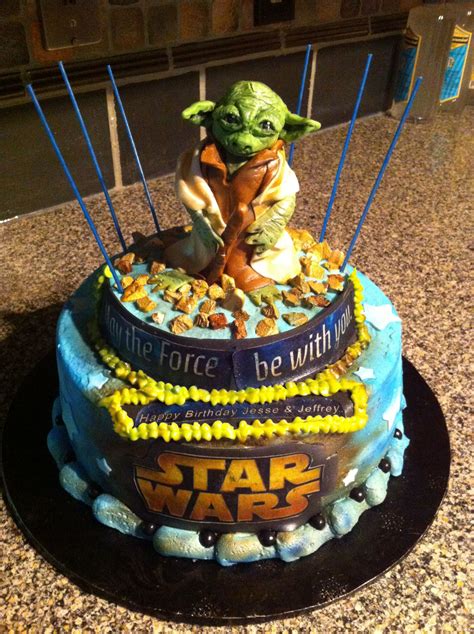 Star Wars Birthday Cake Star Wars Birthday Cake Cool Cake Designs