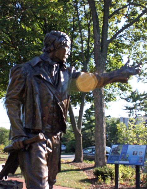 Naper Homestead debuts statue of city's founder - Central 