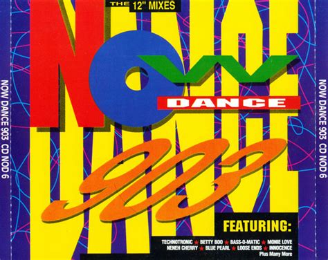 Now Dance 903 The 12 Mixes 1990 Cd Discogs
