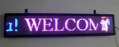 Led Scrolling Display Allen Signs