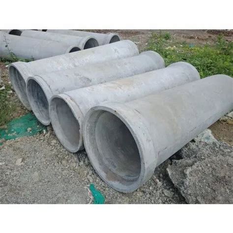 12 Inch Round Drainage Rcc Pipes At Rs 1100piece In Kalyan Id