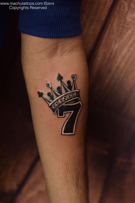 What Does A Number 7 Tattoo Mean Indigojuveniles
