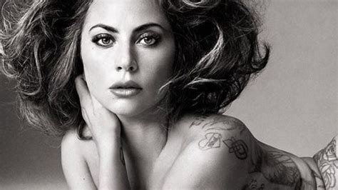 Lady Gaga Poses Nude For British Vogue Vogue Italia Photos The