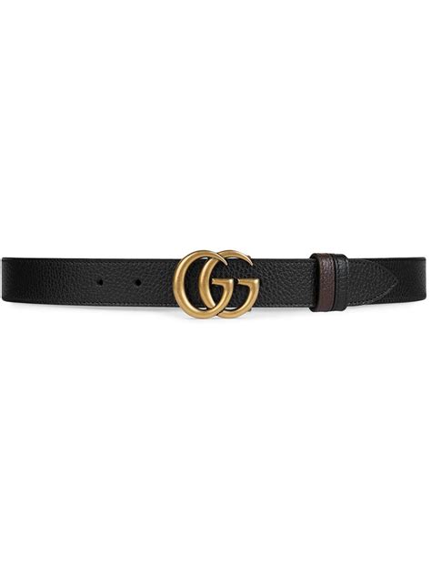Gucci Gg Marmont Reversible Belt Farfetch