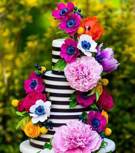 43 Colorful Wedding Cakes For Bold Weddings Weddingomania