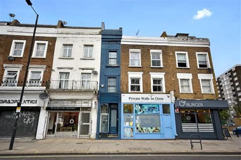 Londons Narrowest House Some 165m Wide In Goldhawk Road On Sale For