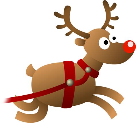 Clipart Reindeer Small Reindeer, Clipart Reindeer Small - Clipart Santa Reindeer - Png Download ...