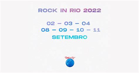 Em 2022, a gente se encontra na cidade do rock. Rock in Rio é adiado para setembro de 2022 - Sinal News