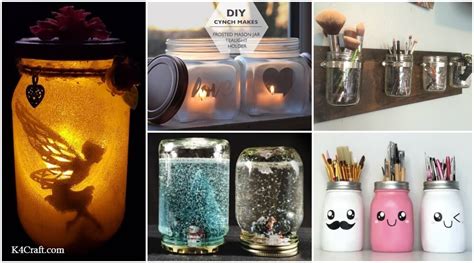 Diy Repurpose Mason Jar Craft Ideas K4 Craft