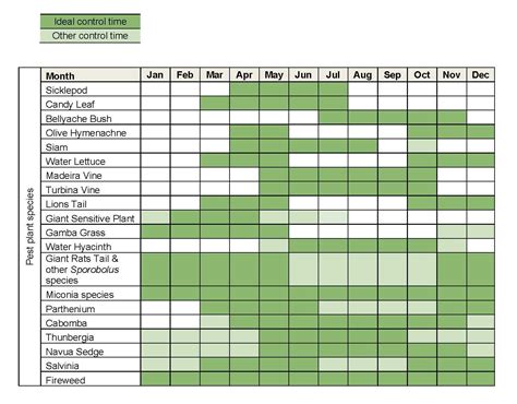 Our planning team will work with developers to ensure that new developments comply with planning legislation and meet with overgrown/unsightly allotments. Pest Plant Optimum Control Calendar - TRC - Tablelands ...