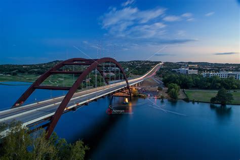 The 360 Bridge Is Austins Majestic Through Arch Bridge Across Lake