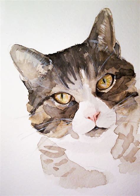Populer 11 Watercolor Cat