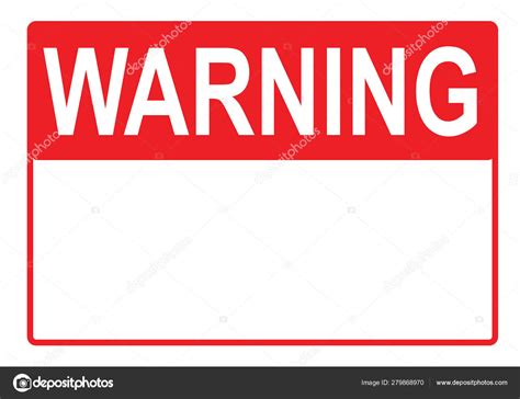 See more ideas about sign design, sign templates, blank sign. Warning Sign Danger Sign Blank Space Your Text Printable ...