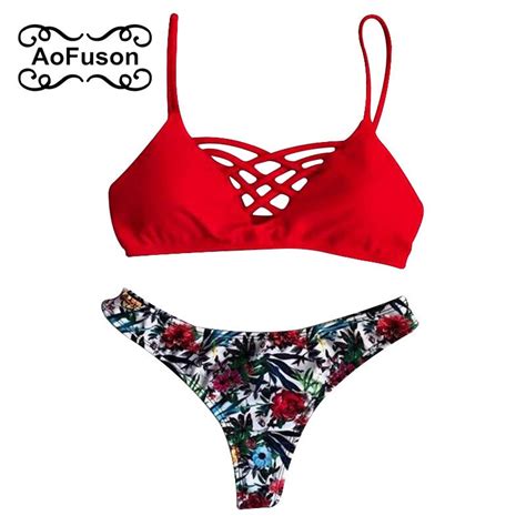 2018 New Arrivals Brazillian Sexy Bikini Set Women Bandage Swimwear Set Female Swimsuit Summer