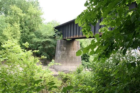 Railroad Trestle Ada Covered Bridge Greatandlittle Flickr
