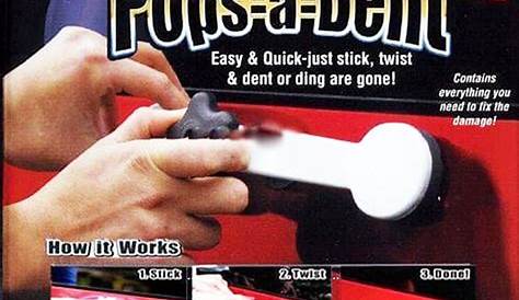 Pops A Dent Instructions Manual