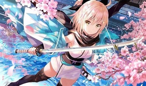 Blossom Fate Series Saber Alter Wallpaper Anime Fantasy Anime