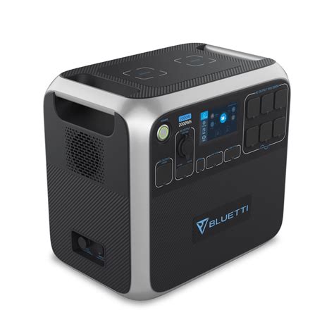 buy bluetti portable power station ac200p 2000wh solar generator off grid backup battery pack