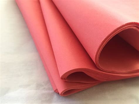 Coral Tissue Paper Sheets Bulk Tissue Paper T Packaging Etsy