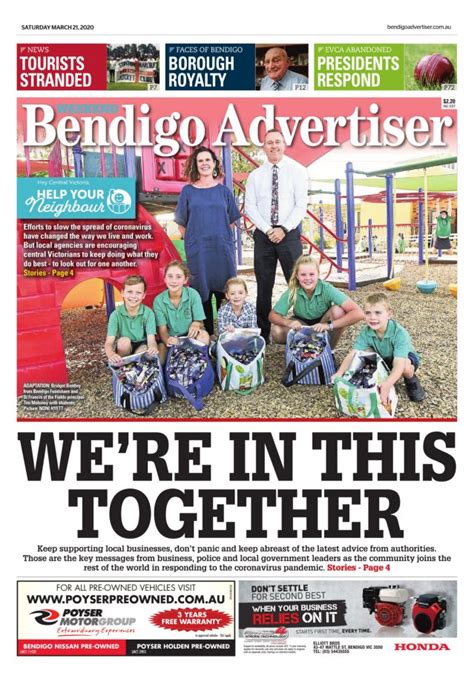 Todays Paper Bendigo Advertiser Bendigo Vic