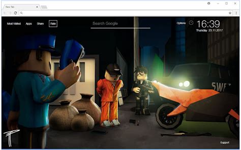 Roblox Jailbreak Hd Wallpaper New Tab Themes Hd Wallpapers And Backgrounds