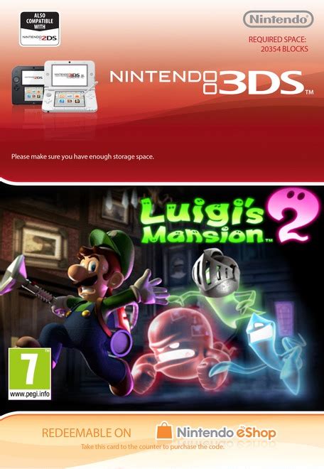 Luigis Mansion 2 3ds Digital 3ds Xzonecz