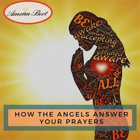 How The Angels Answer Your Prayers