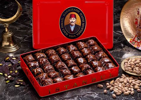 Pistachio Chocolate Baklava L Box Hafiz Mustafa 1864