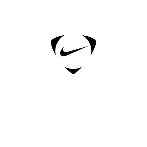 Black And White Nike Football Logo Logodix