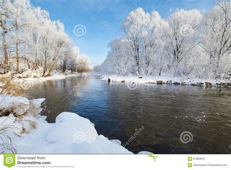 The Beautiful Winter Soft Rime Stock Photo Image Of Snow Metropolis