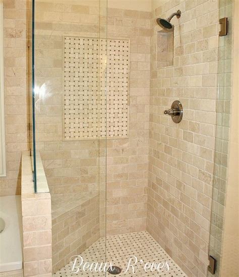 We do kitchen travertine floor kemah, kitchen ceramic tile seabrook and kitchen marble floor league city. Bathroom Shower Travertine Subway Basket Weave ...