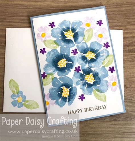 Blossoms In Bloom Card Paper Daisy Crafting Blog Paper Daisy Cards
