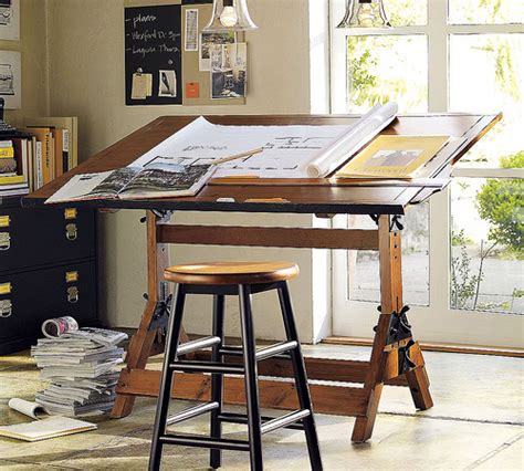 wooden drafting table plans   build diy woodworking blueprints   wood work