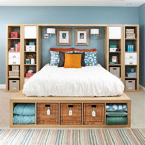 25 Creative Ideas For Bedroom Storage 2023
