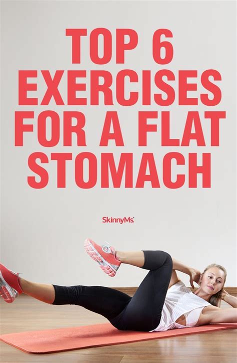 Top 6 Exercises For A Flat Stomach Workout For Flat Stomach Exercise