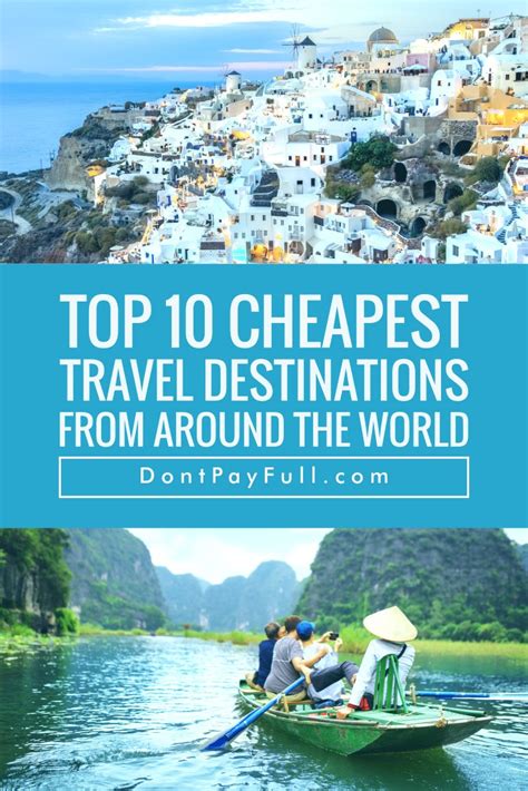 Is destinations of the world dmcc a parent company ? Top 10 Cheapest Travel Destinations