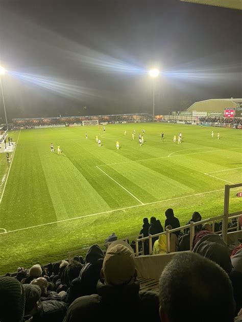 Jamie 🌎 On Twitter Wednesday Night Action Down At Kingfield Woking V