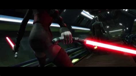 Star Wars The Clone Wars Asajj Ventress And Savage Opress Vs Count Dooku 1080p Youtube