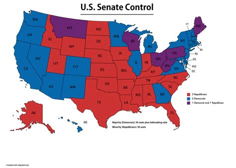 2022 Senate Prediction Map