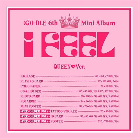 G Idle Releases 6th Mini Album I Feel And Music Video Of Title Track